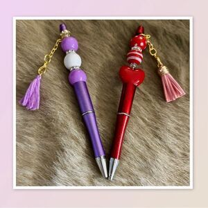 Valentine's Day Embellished Pens (2)